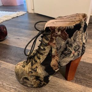 Jeffrey Campbell- Cat Tapestry Lita